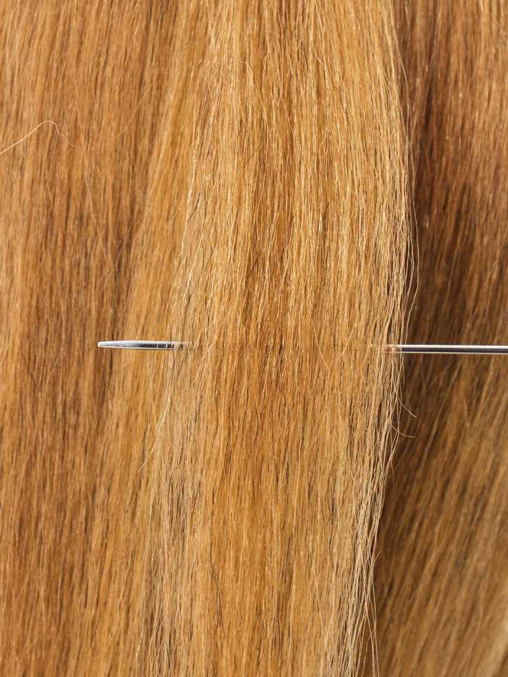 Голова-манекен 100% животный волос 50-55 см